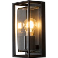 Konstsmide Außenleuchte »Brindisi«, 20 W, BxHxT 13 x 26 x 12 cm, ohne Leuchtmittel - schwarz von Konstsmide