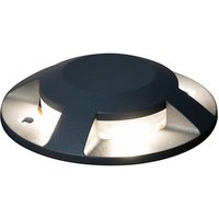 Konstsmide Außenleuchte »Ground spot«, 12 W, BxHxT 20 x 4,5 x 20 cm, inkl. Leuchtmittel - schwarz von Konstsmide