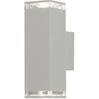 Konstsmide Außenleuchte »Pollux«, 7 W, BxHxT 7,5 x 23,5 x 11,5 cm, ohne Leuchtmittel - weiss von Konstsmide