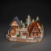 Konstsmide LED Holzsilhouette, Holz, BxHxL: 20 x 20 x 30 cm, inkl. Leuchtmittel Konstsmide LED Holzsilhouette, Holz, BxHxL: 20 x 20 x 30 cm, inkl. Leuchtmittel von Konstsmide