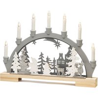 Konstsmide LED Holzsilhouette, Holz, BxHxL: 5 x 33 x 45 cm, inkl. Leuchtmittel - weiss Konstsmide LED Holzsilhouette, Holz, BxHxL: 5 x 33 x 45 cm, inkl. Leuchtmittel - weiss von Konstsmide