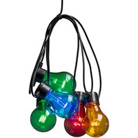 Konstsmide LED-Lichterkette, 4,8 W, Kunststoff - schwarz von Konstsmide