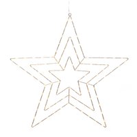 KONSTSMIDE LED Stern "Weihnachtsstern, Weihnachtsdeko", 112 flammig, Leuchtmittel LED-Modul LED fest integriert, Micro LED Silberstern, Silber KONSTSMIDE LED Stern "Weihnachtsstern, Weihnachtsdeko", 112 flammig, Leuchtmittel LED-Modul LED fest integriert, Micro LED Silberstern, Silber von Konstsmide