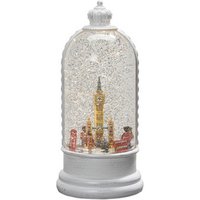 Konstsmide LED-Wasserlaterne, Kunststoff, BxHxL: 12,5 x 26,5 x 12,5 cm, inkl. Leuchtmittel - weiss von Konstsmide