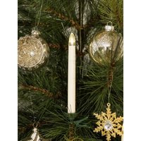 Konstsmide 1920-100 LED-Kerze 10er Set Warmweiß (B x H) 4.9cm x 18cm von Konstsmide
