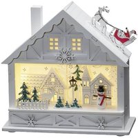 Konstsmide 3276-210 Holz-Figur Haus Warmweiß LED Warmweiß Timer, mit Schalter Konstsmide 3276-210 Holz-Figur Haus Warmweiß LED Warmweiß Timer, mit Schalter von Konstsmide