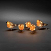 Konstsmide 6245-103 Acryl-Figur EEK: G (A - G) Vögel Warmweiß LED Orange von Konstsmide