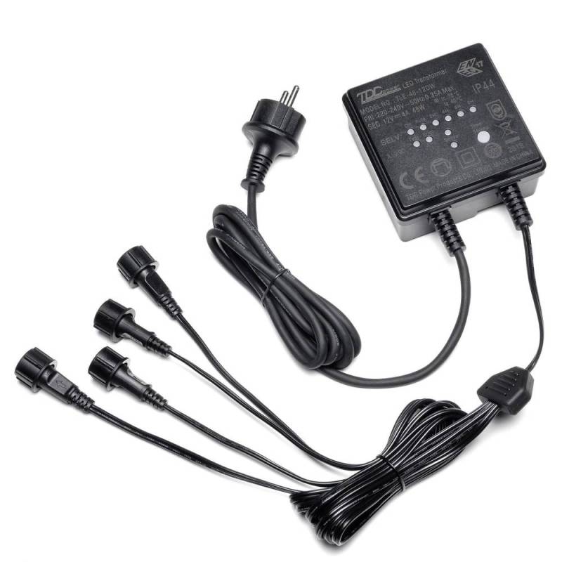 Konstsmide 7474-000 LED-Treiber Schwarz Lampen-Zubehör Leuchten-Zubehör Lampe von Konstsmide