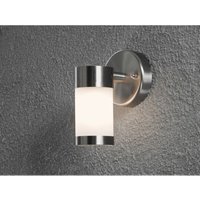 Edelstahl Außenwandleuchte modena mit Opalglas, Höhe 16cm von Konstsmide