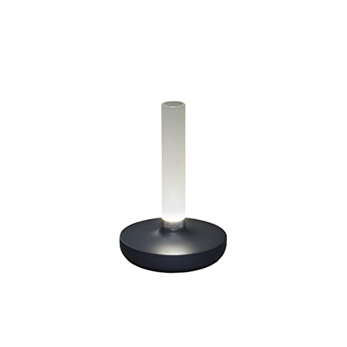 Konstsmide Akku-LED Biarritz dunkelgrau | Indoor/Outdoor | 7827-373 von Konstsmide