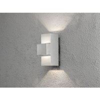 Konstsmide - Graue Wandleuchte imola, Up/Down-light, 9 Watt hp-led, IP54 von Konstsmide