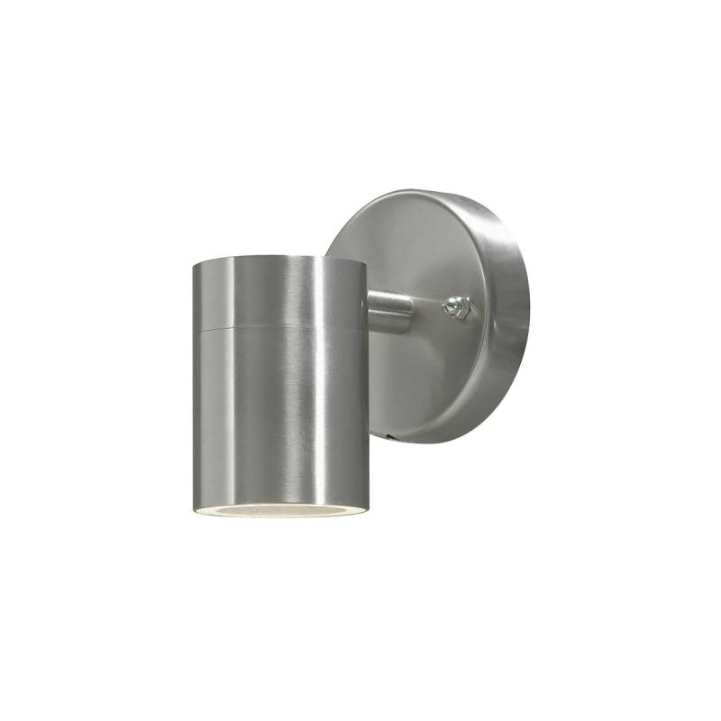 Konstsmide Halogenspot Modena, Edelstahl, klares Glas (7572-000) von Konstsmide