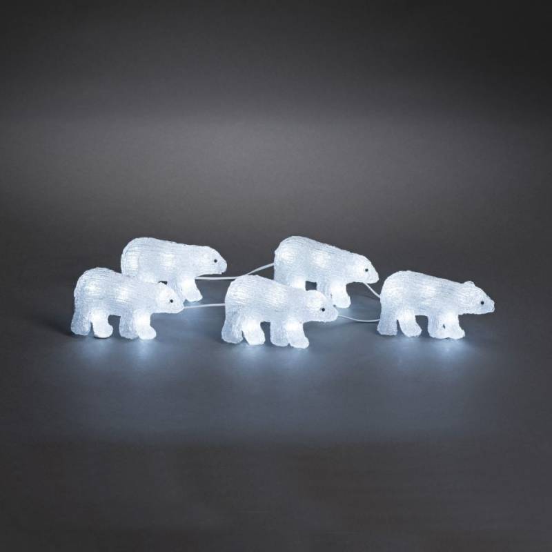 Konstsmide LED Acryl Polarbären 5- er Set Konstsmide LED Acryl Polarbären 5- er Set von Konstsmide