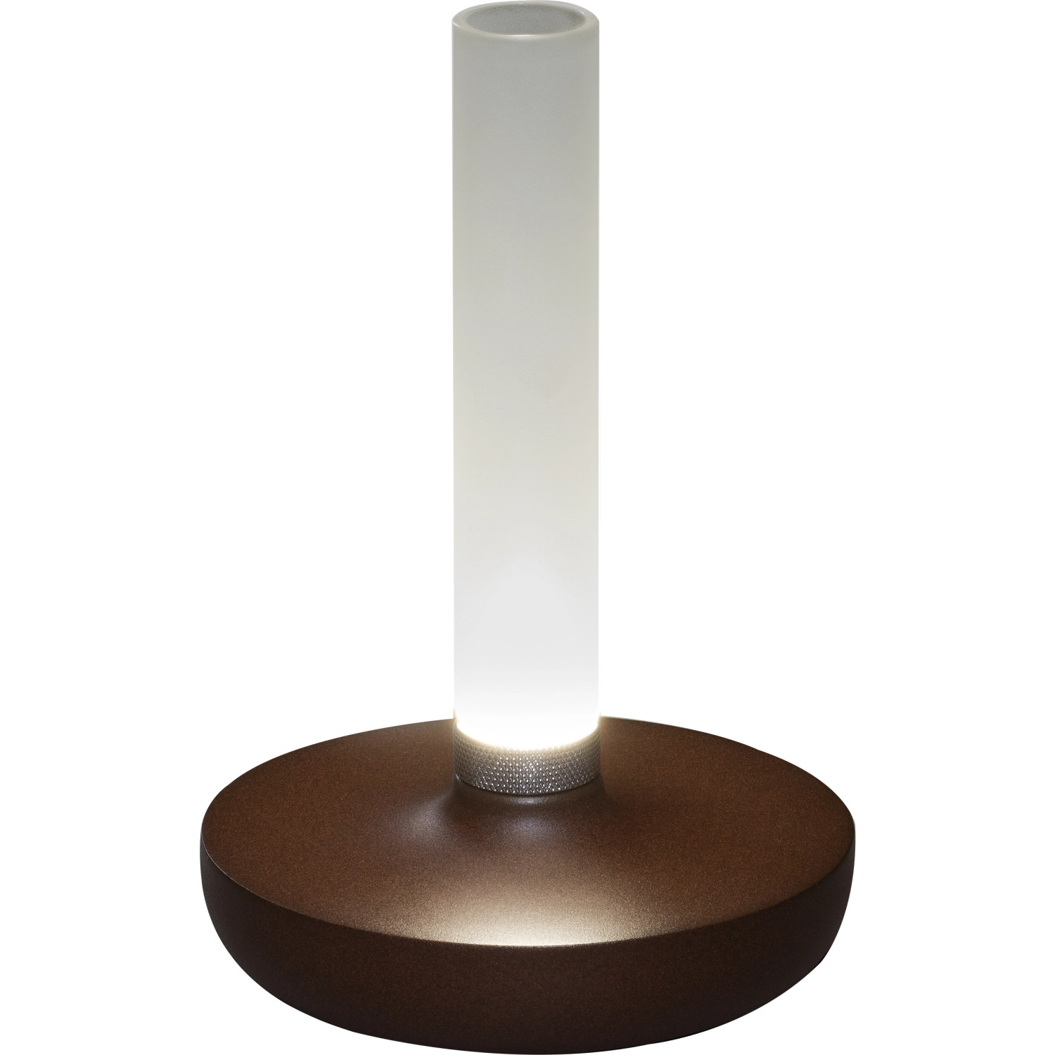 Konstsmide LED-Akku-Vase Biarritz Rostfarben ø 13,5 cm x 20,5 cm von Konstsmide