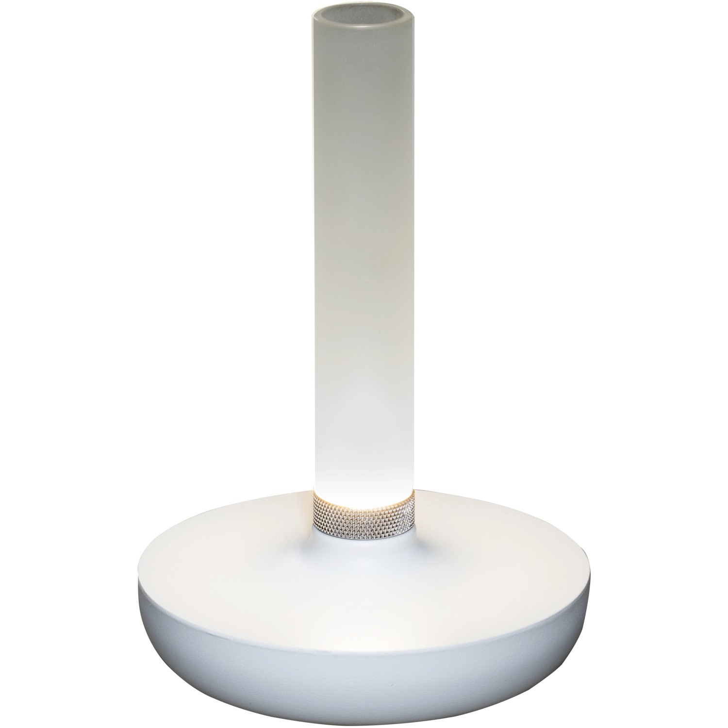 Konstsmide LED-Akku-Vase Biarritz Weiß ø 13,5 cm x 20,5 cm von Konstsmide