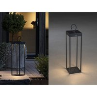 LED Akku Bodenleuchte RAVELLO , Aluminium Schwarz, Höhe 50cm von Konstsmide