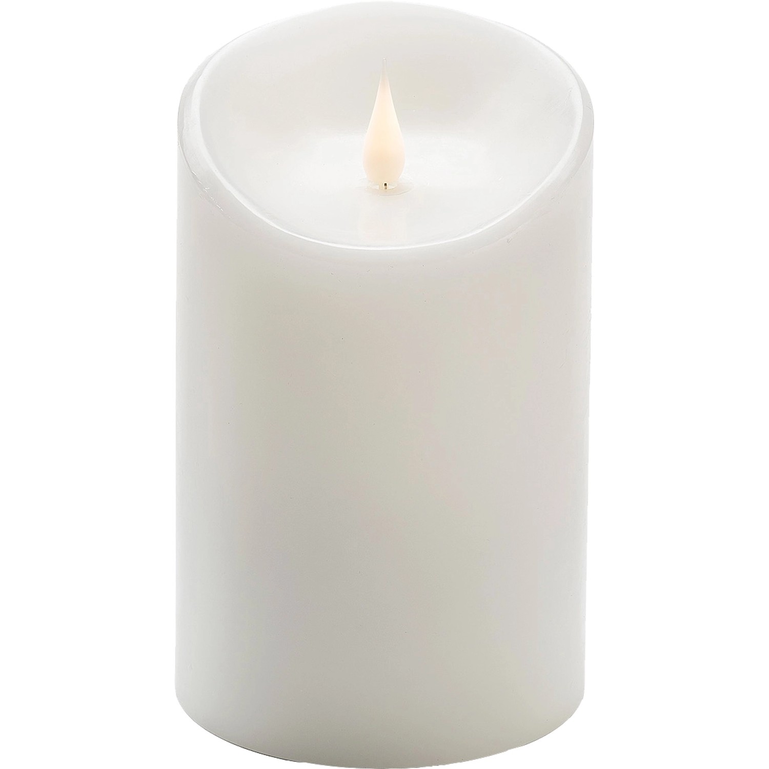 Konstsmide LED Echwachskerze 3D Flamme Höhe 16 cm Timer von Konstsmide