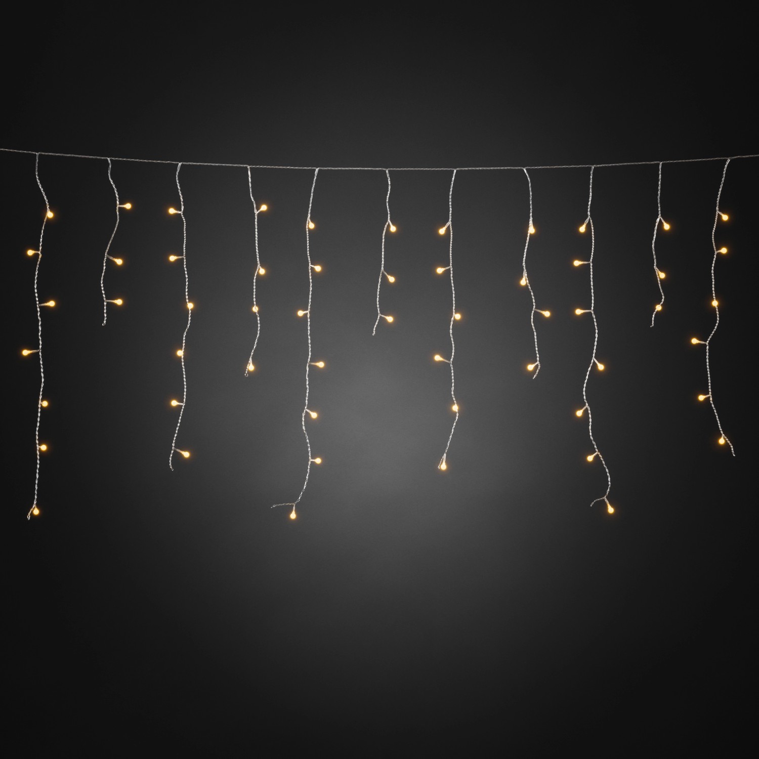 Konstsmide LED-Eisregen Lichtervorhang gefrostet 400 bernsteinfarbene Dioden Konstsmide LED-Eisregen Lichtervorhang gefrostet 400 bernsteinfarbene Dioden von Konstsmide