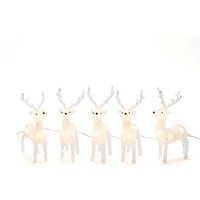 Konstsmide LED Figur, Kunststoff, BxHxL: 7 x 19 x 13 cm, inkl. Leuchtmittel - transparent von Konstsmide