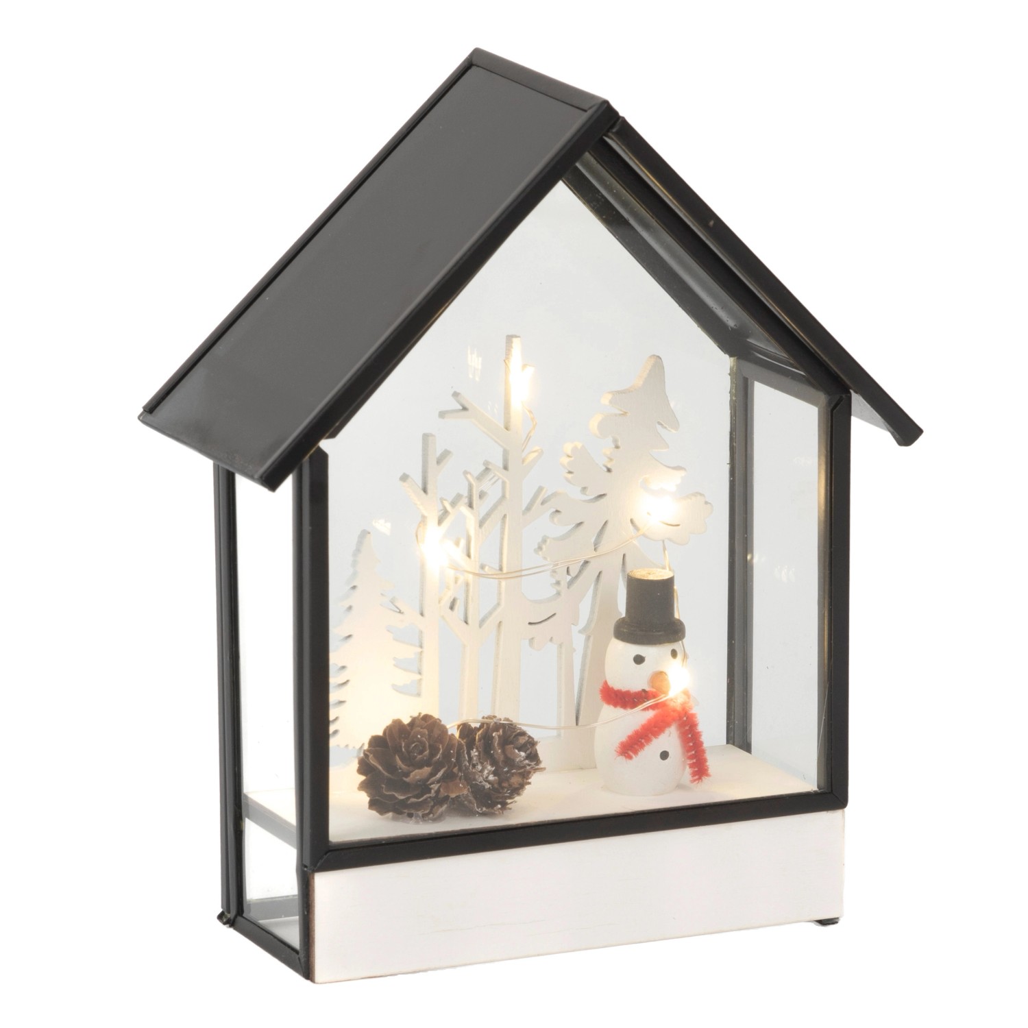 Konstsmide LED-Glashaus Schneemann-Winterszenerie mit 5 Warmweißen Dioden Konstsmide LED-Glashaus Schneemann-Winterszenerie mit 5 Warmweißen Dioden von Konstsmide