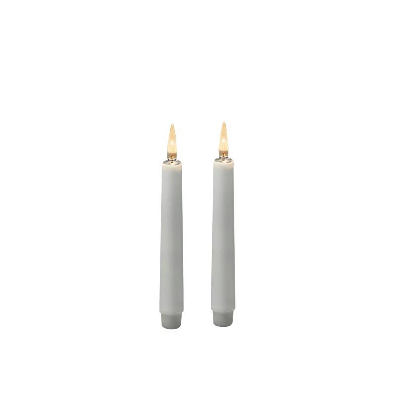 Konstsmide LED Kerzen 2er-Set weiß von Konstsmide