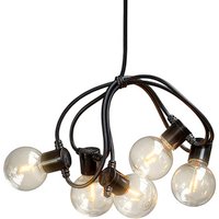 Konstsmide LED-Lichterkette, 2,4 W, Kunststoff - schwarz von Konstsmide