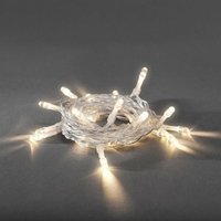 Konstsmide LED Lichterkette 3,35 m warmweiß mit Timer von Konstsmide