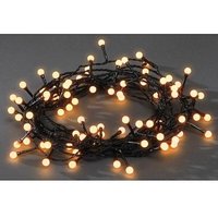 Konstsmide LED Lichterkette Globe außen und innen warmweiß 80 Lichterkette von Konstsmide