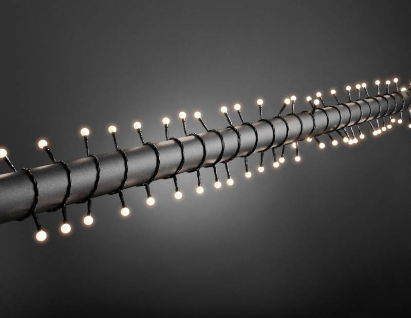 Konstsmide LED Lichterkette Globe außen und innen warmweiß 80 von Konstsmide