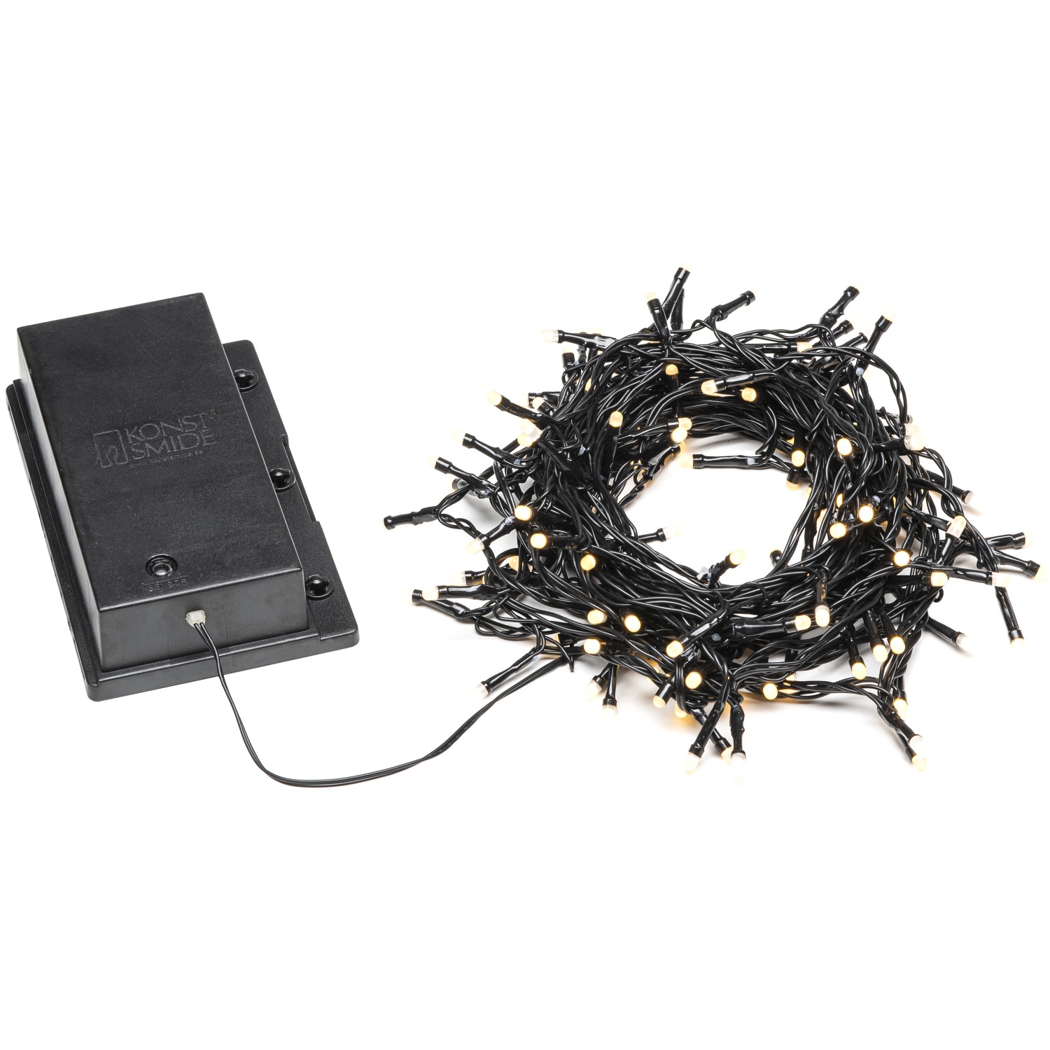 Konstsmide LED Lichterkette mit an/aus Schalter 120 gefrostete Dioden Außen IP44 Konstsmide LED Lichterkette mit an/aus Schalter 120 gefrostete Dioden Außen IP44 von Konstsmide