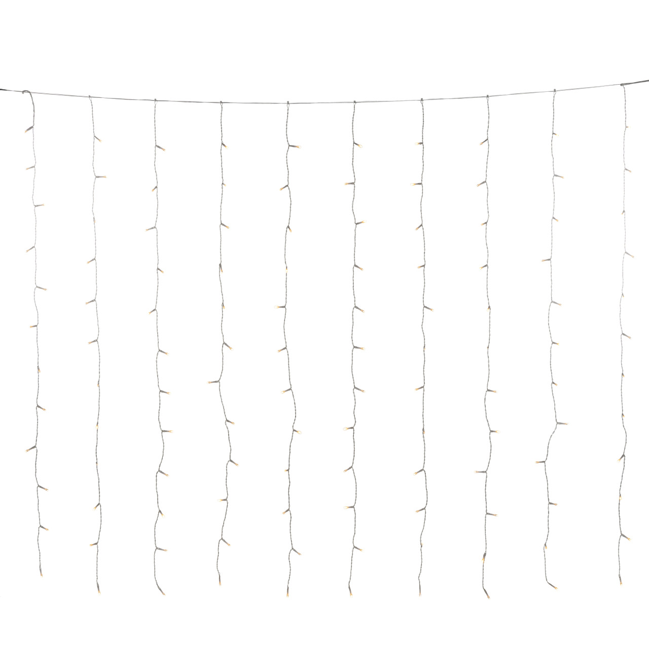 Konstsmide LED Lichtervorhang für Fenster 120 warmweiße Dioden 3,6W von Konstsmide