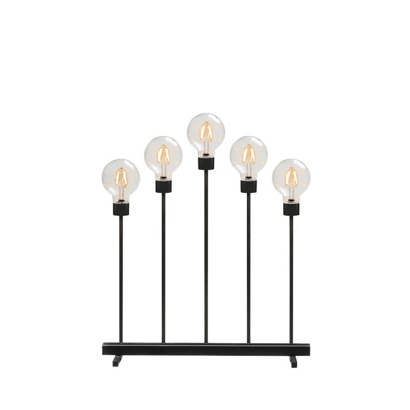 Konstsmide Weihnachtsbeleuchtung  LED Metallleuchter symetrisch Dimmer 54cm von Konstsmide