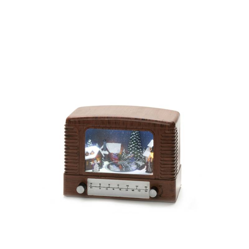 Konstsmide Weihnachtsbeleuchtung  LED Radio mit Musik von Konstsmide