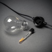 Konstsmide LED Solar Party Lichterkette Außen inkl. Fernbedienung und USB 10 bernsteinfarbene Dioden LED-Lichterkette Konstsmide LED Solar Party Lichterkette Außen inkl. Fernbedienung und USB 10 bernsteinfarbene Dioden LED-Lichterkette von Konstsmide