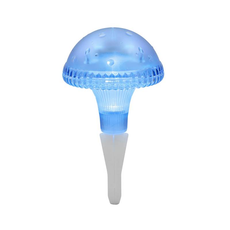 Konstsmide LED Solarleuchte Pilz, blau, Kunststoff (7663-400) von Konstsmide