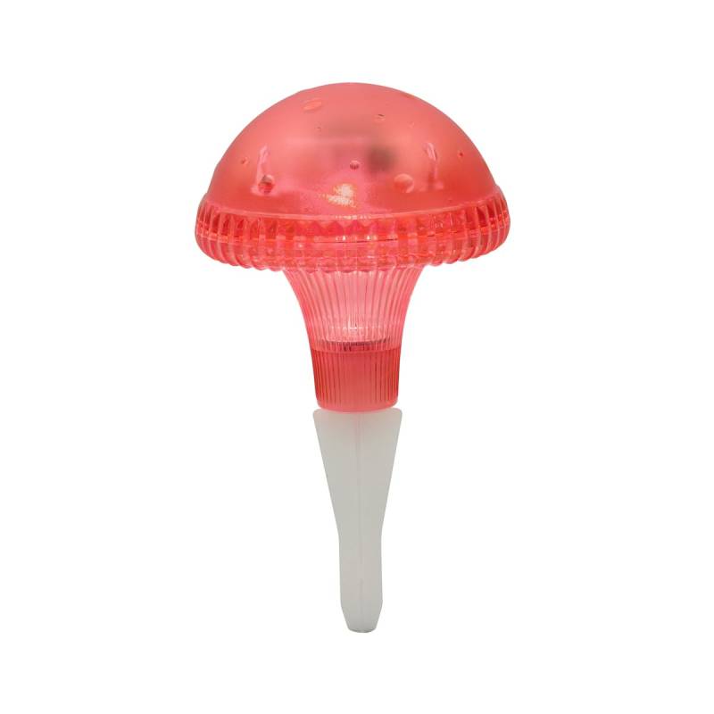 Konstsmide LED Solarleuchte Pilz, rot, Kunststoff (7663-500) von Konstsmide