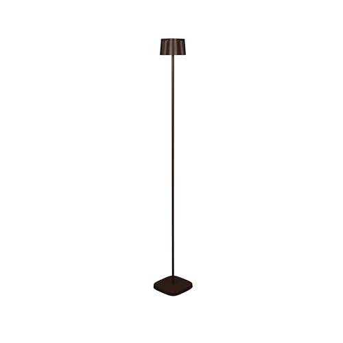 Konstsmide LED Stehleuchte Nice | rostfarben | Indoor/Outdoor | Kabellos | 17 x 17 x 120 cm | 7831-970 von Konstsmide