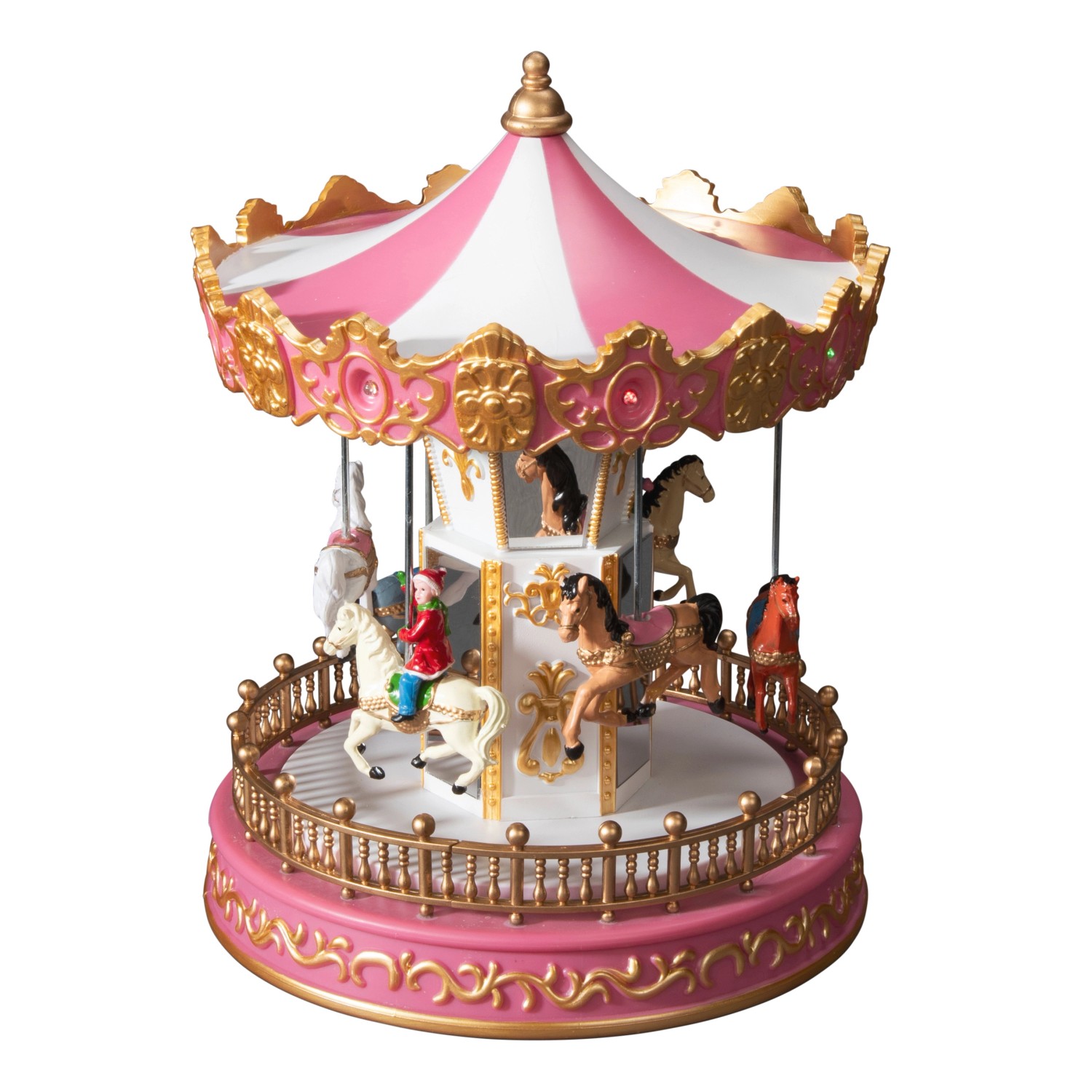 Konstsmide LED-Szenerie ''Karussell mit Pferden mit 14 Bunten Dioden mit Musik Konstsmide LED-Szenerie ''Karussell mit Pferden mit 14 Bunten Dioden mit Musik von Konstsmide