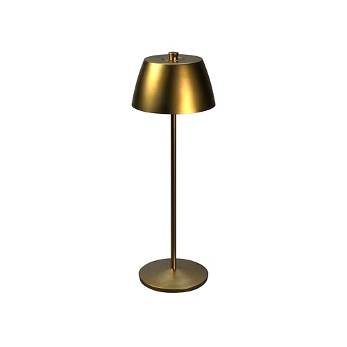 Konstsmide LED Tischlampe Éze | matt-gold | Indoor/Outdoor | Kabellos | 11 x 32 x 11 cm | 7840-801 Konstsmide LED Tischlampe Éze | matt-gold | Indoor/Outdoor | Kabellos | 11 x 32 x 11 cm | 7840-801 von Konstsmide