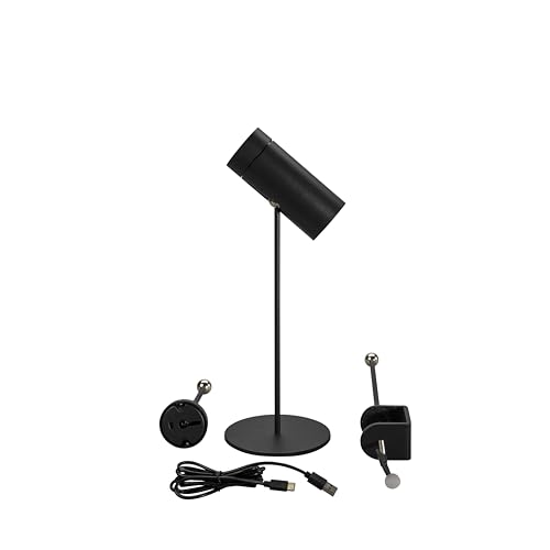 Konstsmide LED Tischlampe Multi | schwarz | Indoor/Outdoor | Kabellos | 11,5 x 30 x 11 cm | 7844-750 von Konstsmide