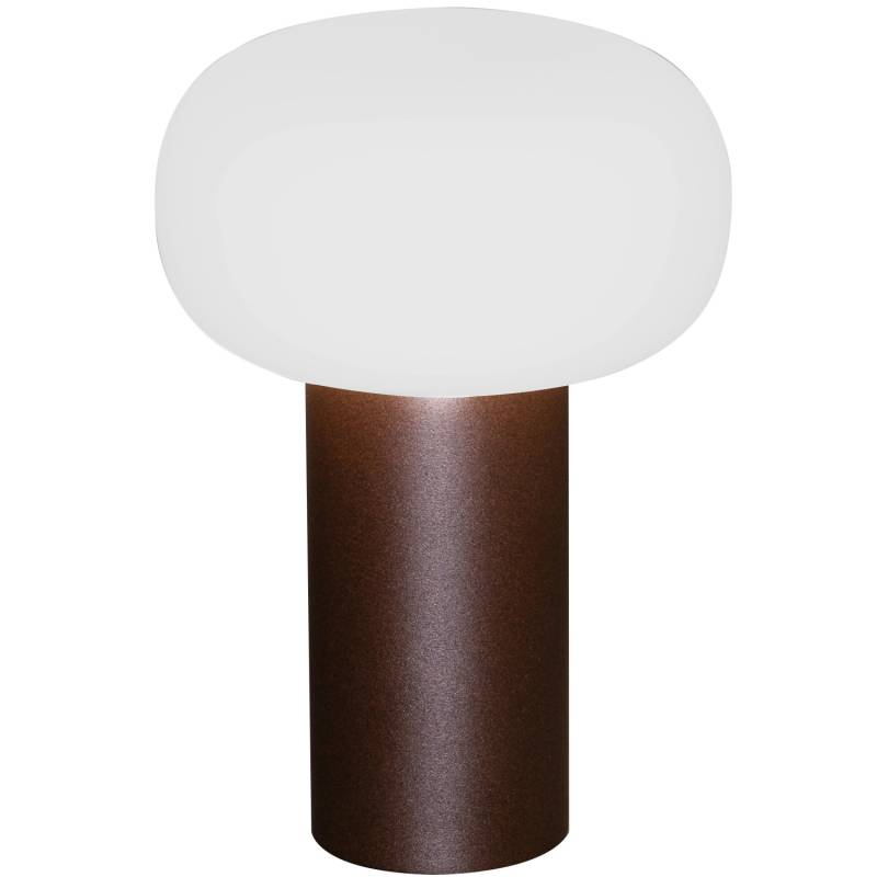 Konstsmide LED-Tischleuchte Antibes Rostfarben ø 13 cm x 19 cm von Konstsmide