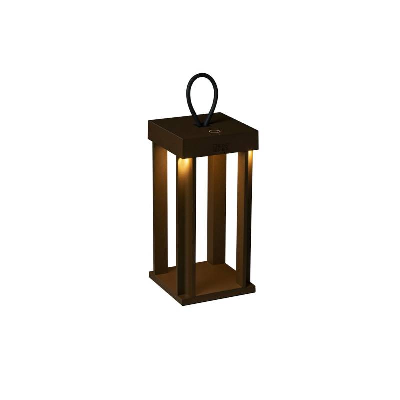 Konstsmide LED USB-Laterne Cannes, Rostoptik, dimmbar (7819-970) von Konstsmide