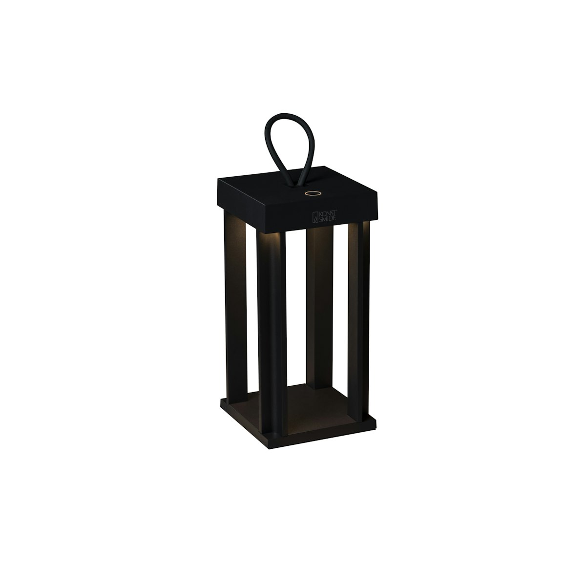 Konstsmide LED USB-Laterne Cannes, schwarz, dimmbar (7819-750) von Konstsmide