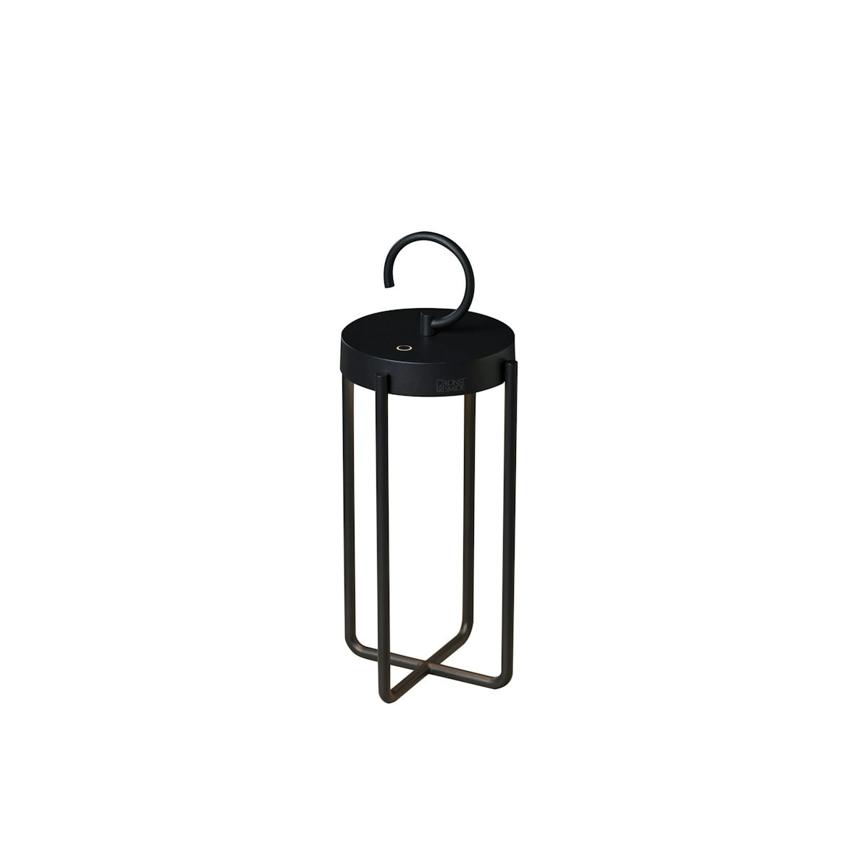 Konstsmide LED USB-Laterne klein Manorola, schwarz, dimmbar (7820-750) von Konstsmide
