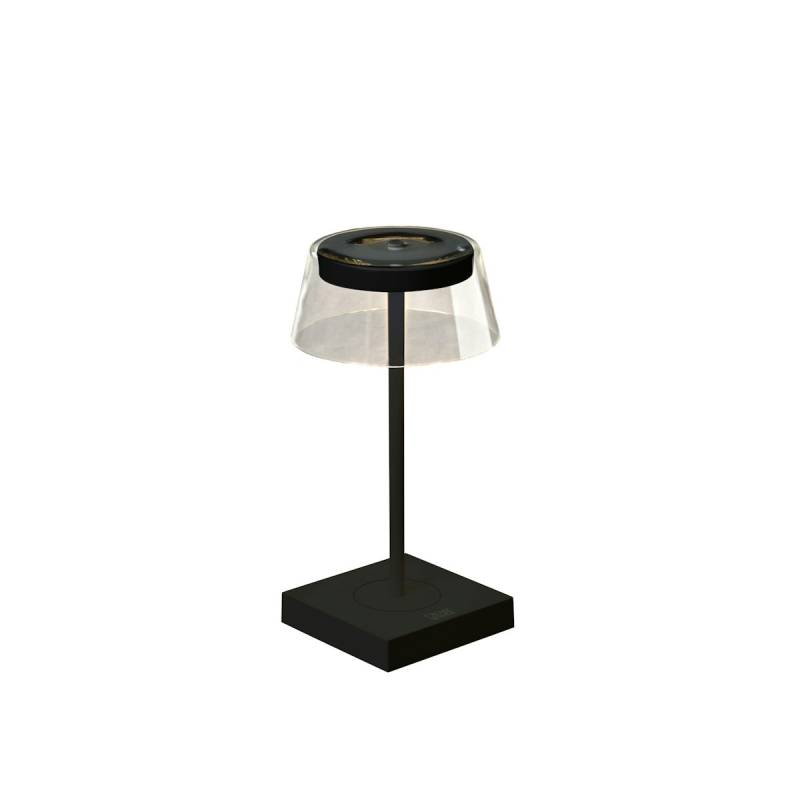 Konstsmide LED USB-Tischleuchte Scilla, schwarz, Farbtemperatur, dimmbar (7816-750) von Konstsmide