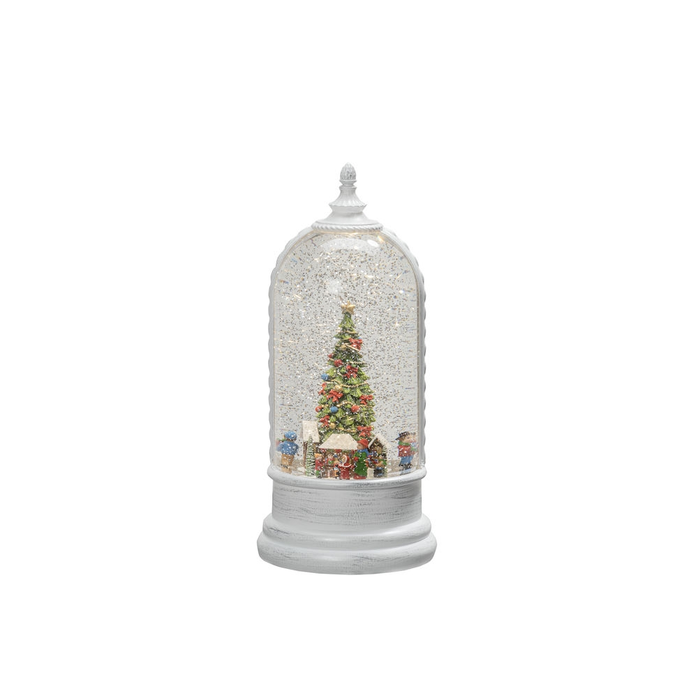 Konstsmide LED WL Weihnachtsmarkt Tim. Schneekugel Wasserlaterne Leuchtdeko Deko von Konstsmide