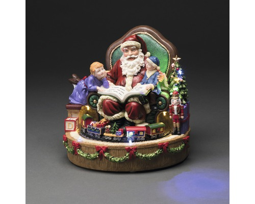 Konstsmide Led Szenerie Weihnachtsmann Mit Kindern Weihnachtsbeleuchtung B-Ware von Konstsmide