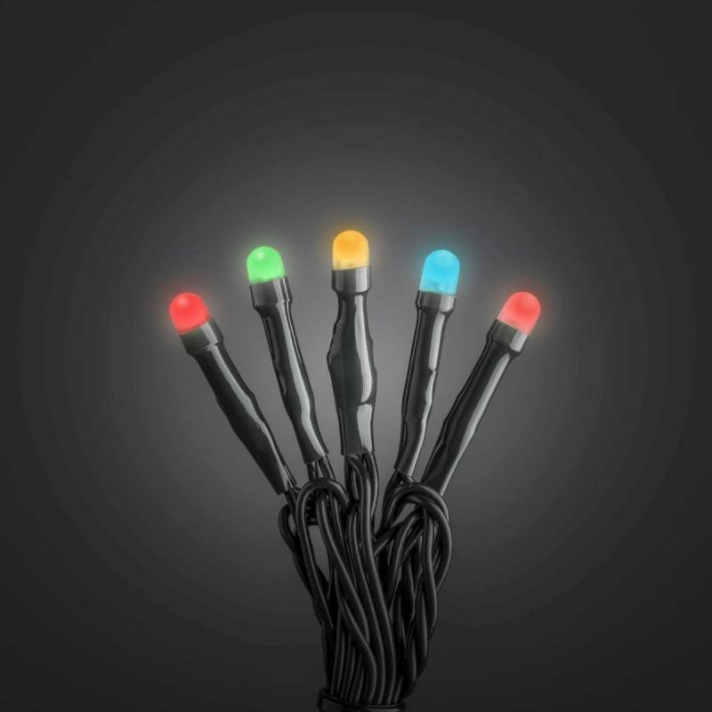 Konstsmide Micro LED Lichterkette 40 Dioden schwarzes Kabel von Konstsmide