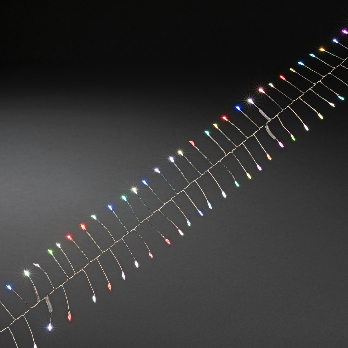 Konstsmide Micro LED Lichterkette silberfarben Draht Konstsmide Micro LED Lichterkette silberfarben Draht von Konstsmide