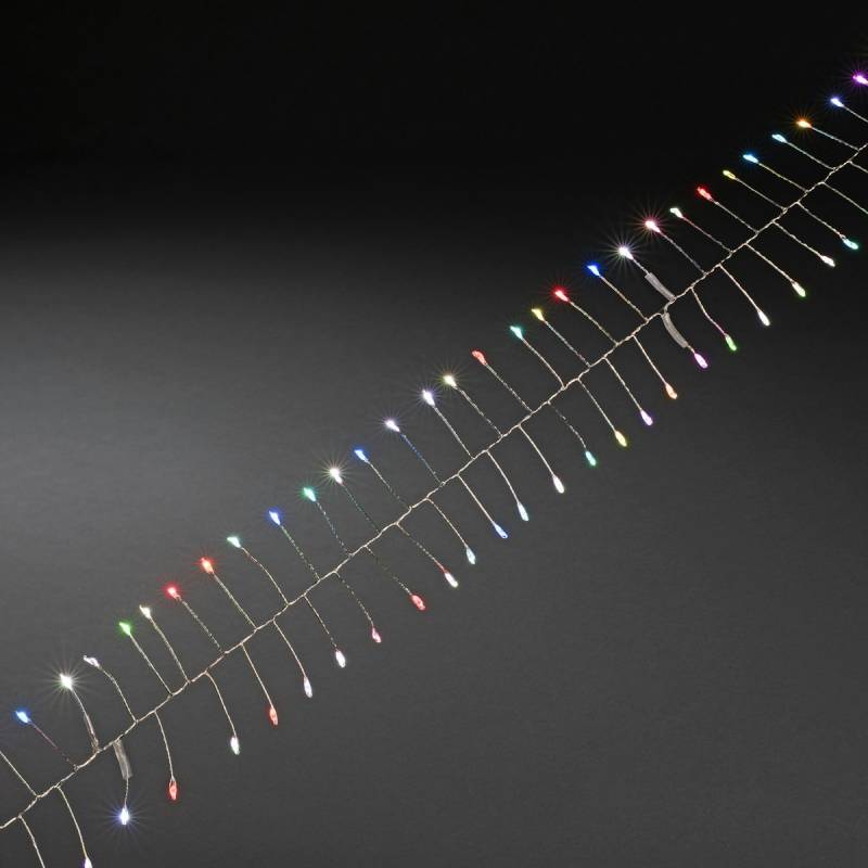 Konstsmide Micro LED Lichterkette silberfarben Draht von Konstsmide